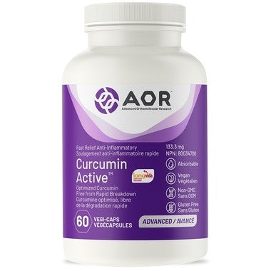 AOR Curcumin Active Fast Relief 60 caps