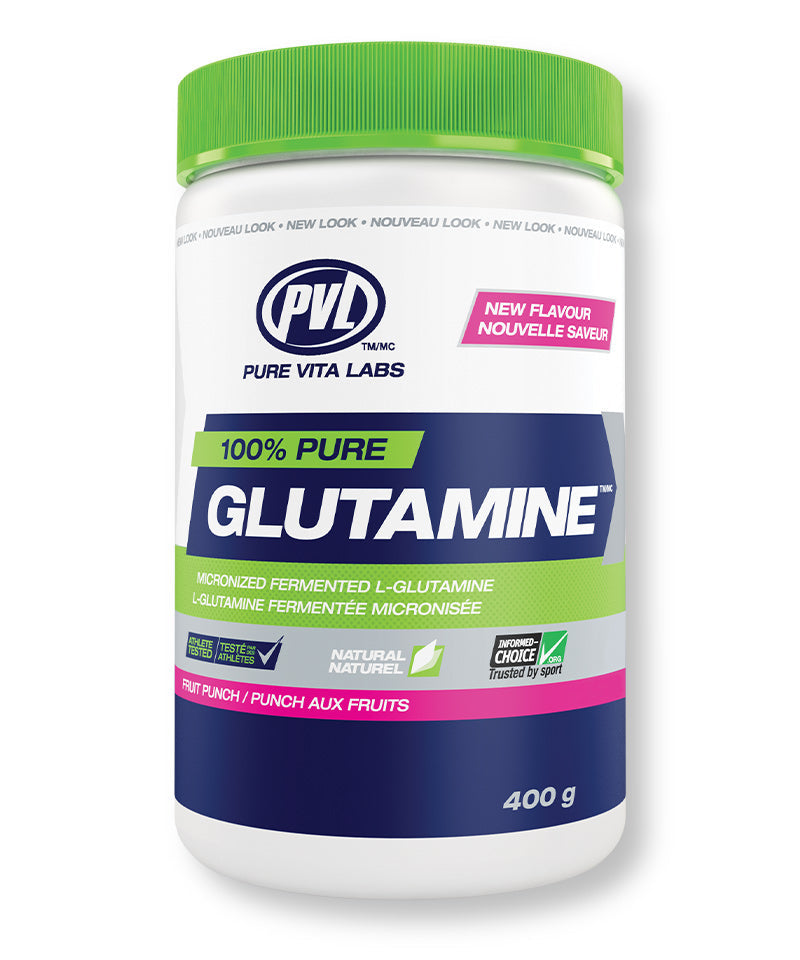 100% Pure Glutamine - Fruit Punch 400g