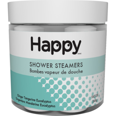 Happy Shower Steamers - Ginger Tangerine Eucalyptus 20 pc