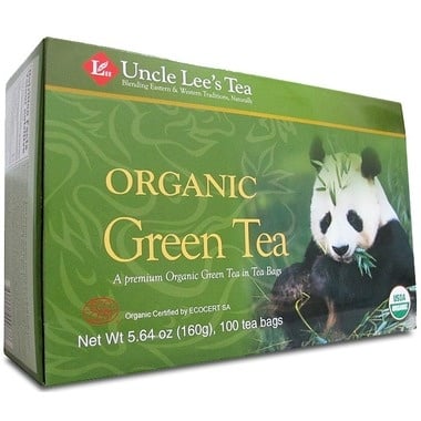 Organic Green Tea 100 tea bags