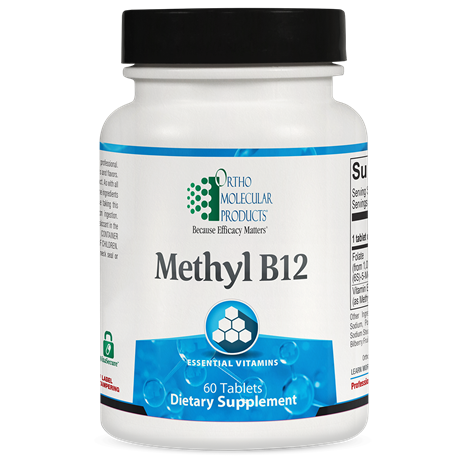 Ortho Molecular Products Methyl B12 60 tablets