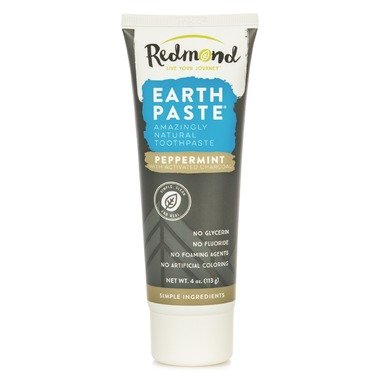 Earthpaste Peppermint W/Charcoal 4oz