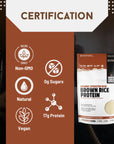 North Coast Naturals - Raw Brown Rice Protein - 840g