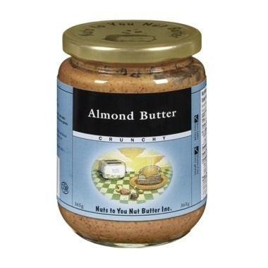 Organic Almond Butter Crunchy 365g