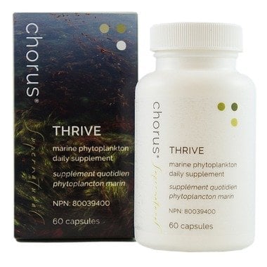 Chorus Thrive Marine Phytoplankton 150mg 60caps