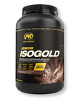 PVL ISOGOLD Premium Whey Protein Isolate Shake- Triple Milk Chocolate 2lb