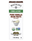 Watkins Organic Pure Vanilla Bean Paste 59ml