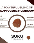 Suku Super Mushrooms Espresso Flavour 60 gummies