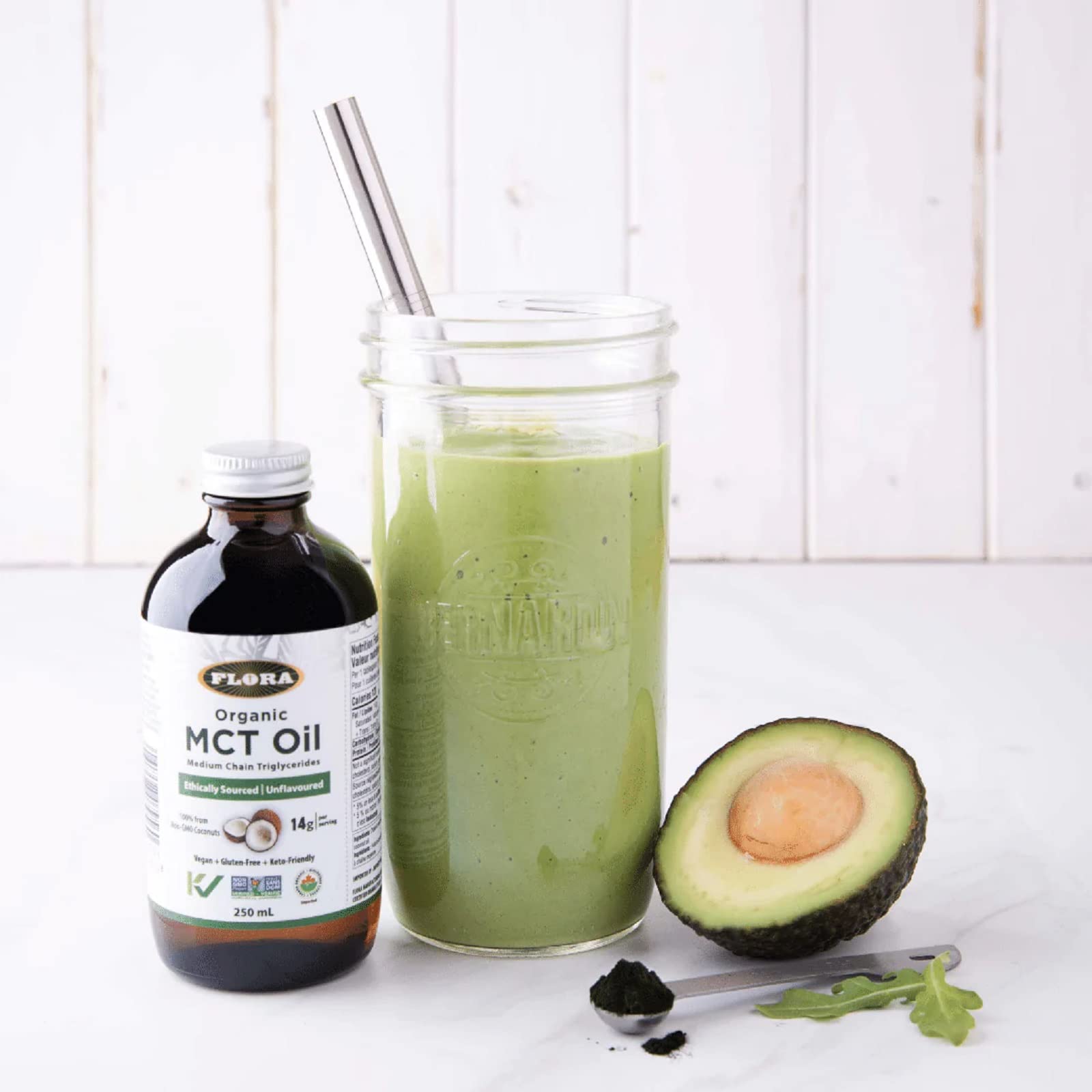 Flora Organic 100% Pure MCT Oil 500ml