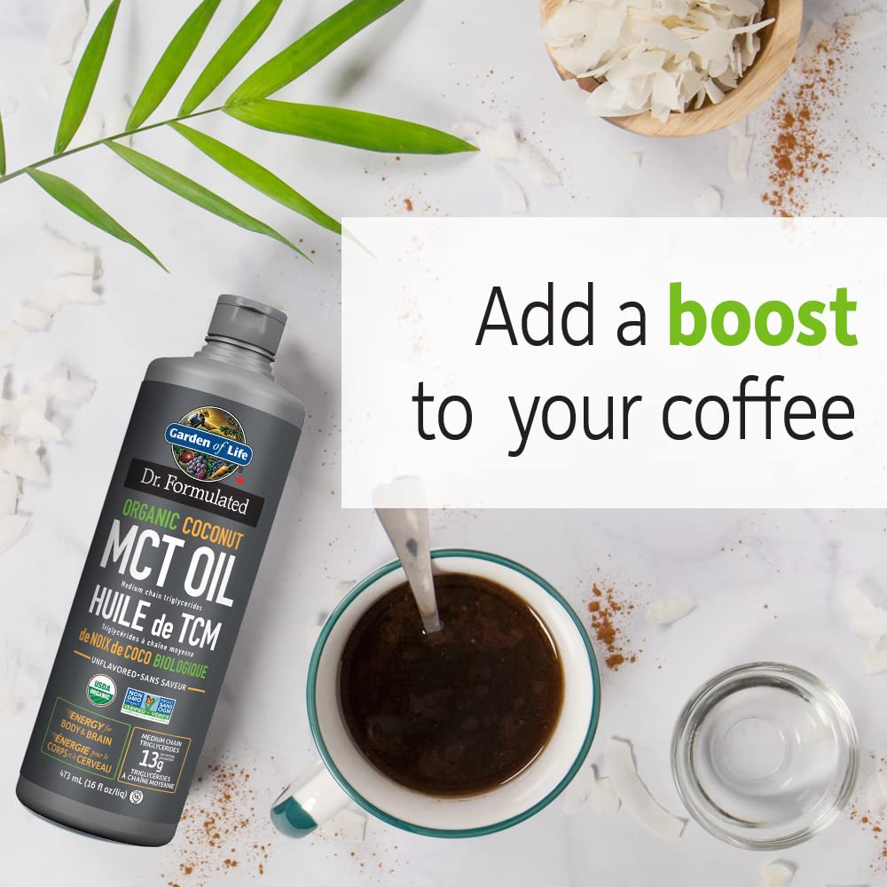 Garden of Life - Organic Coconut MCT Oil - 473ml