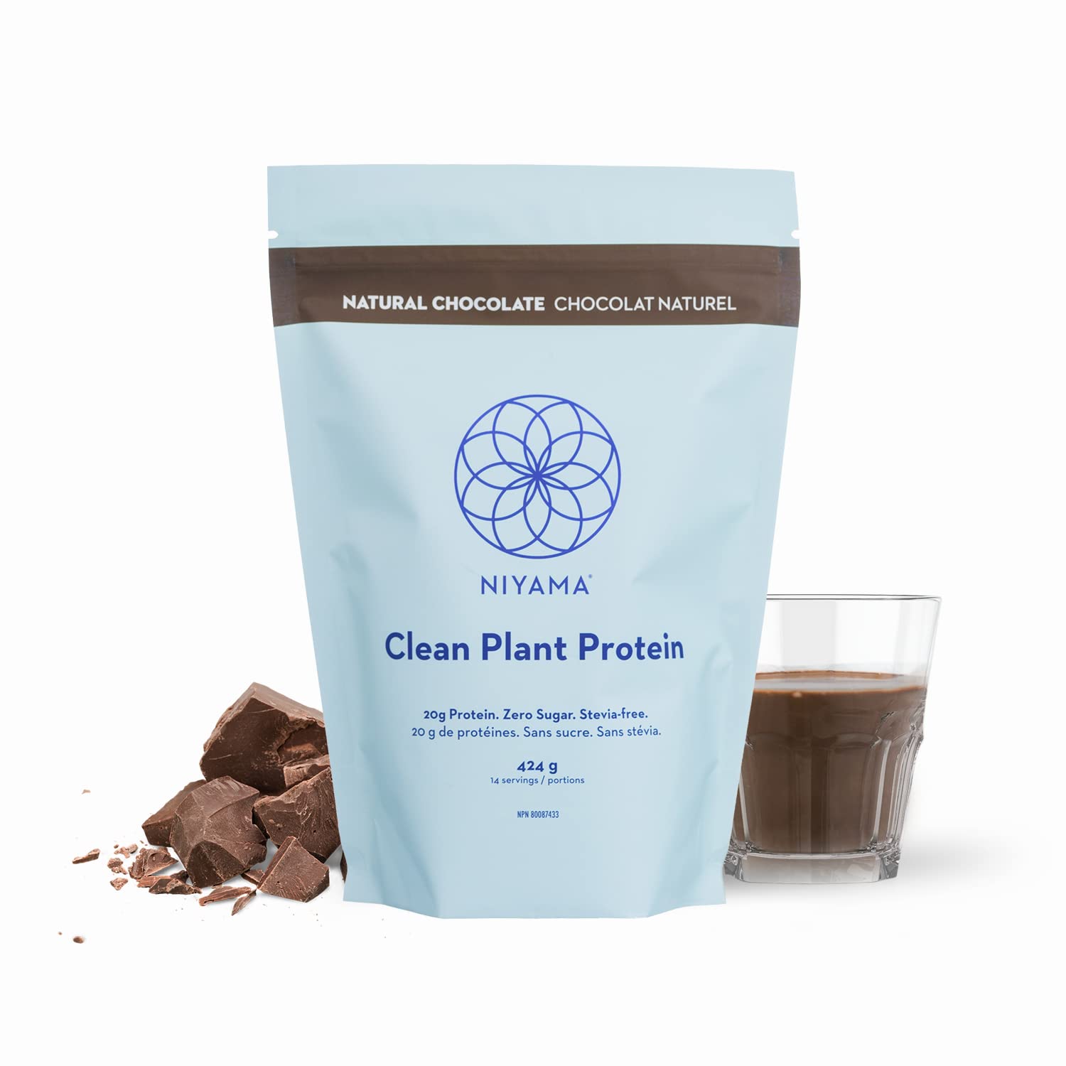 Niyama Clean Chocolate Plant Protein - 424g
