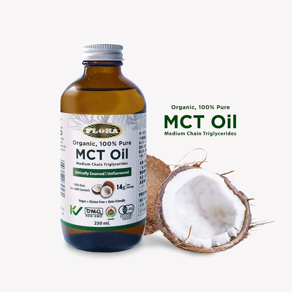 Flora Organic 100% Pure MCT Oil 500ml