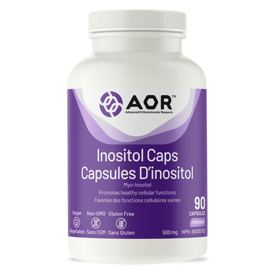 AOR - Inositol Caps - 90caps