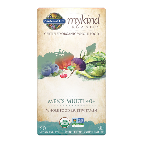My Kind Organics Men's Multi 40+ 60cap