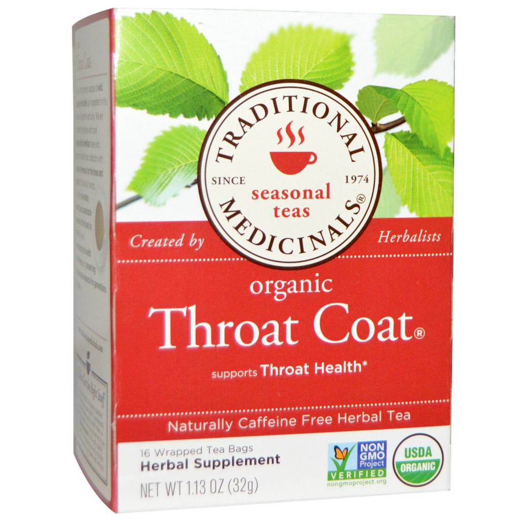 Throat Coat 16 Tea Bags Wellness Market