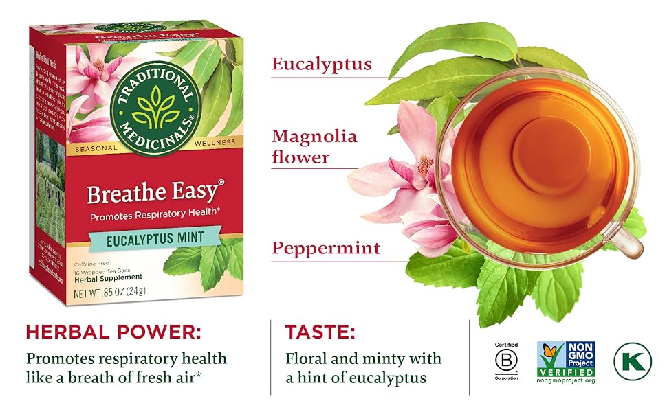 Breathe Easy 16 Tea Bags