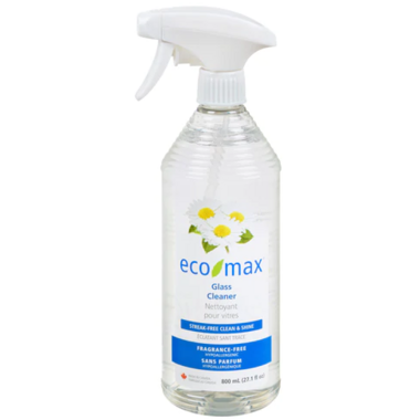 Eco Max Glass Cleaner Fragrance Free 800ml