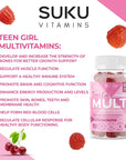 SUKU Teen Girl Multi 60 gummies