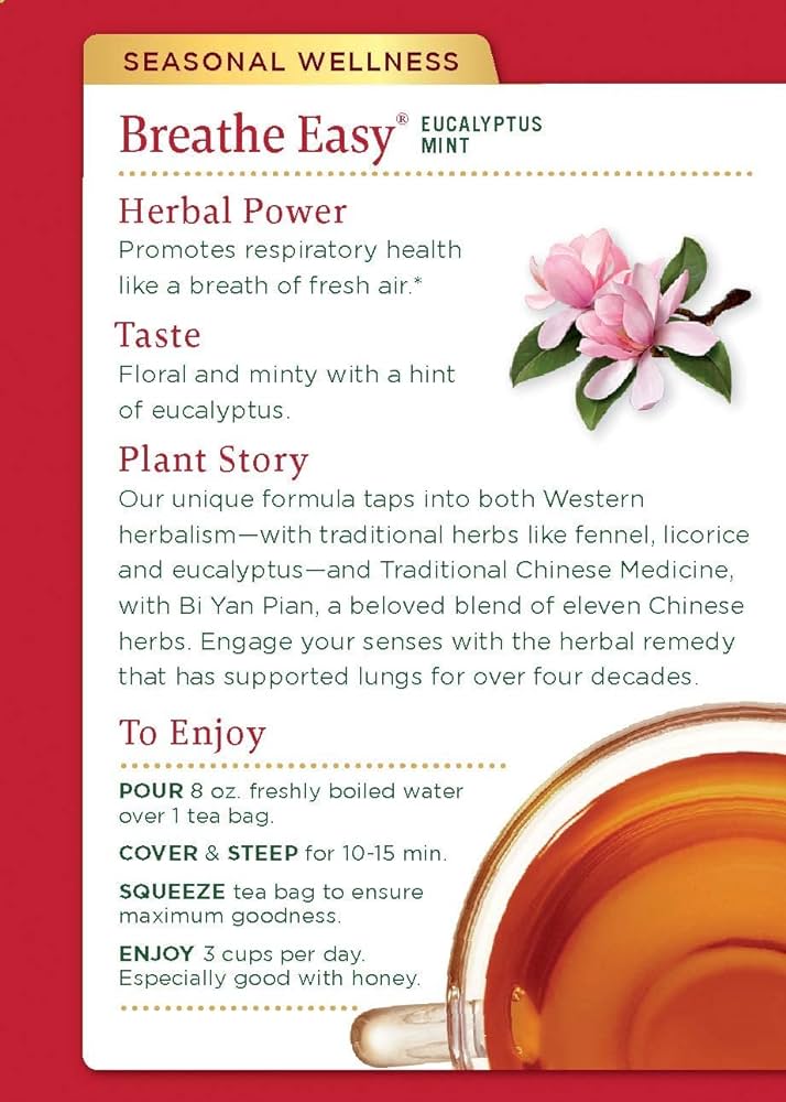 Breathe Easy 16 Tea Bags