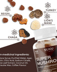 Suku Super Mushrooms Espresso Flavour 60 gummies