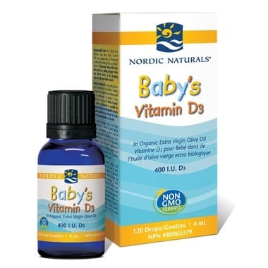 Baby's Vitamin D3 400iu 4ml