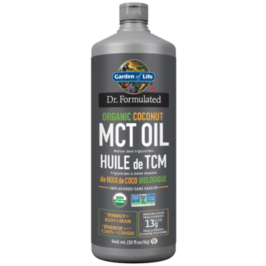 Garden of Life Dr Formulated Organic MCT  Oil 946ML