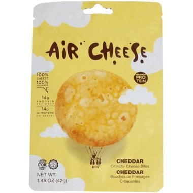 Air Cheese Cheddar Crunchy Cheese Bites 42g
