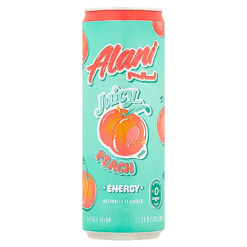 Alani Nu - Juicy Peach Energy Drink - 355ml