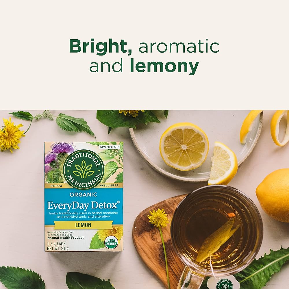 Everyday Detox Lemon 16 Tea Bags