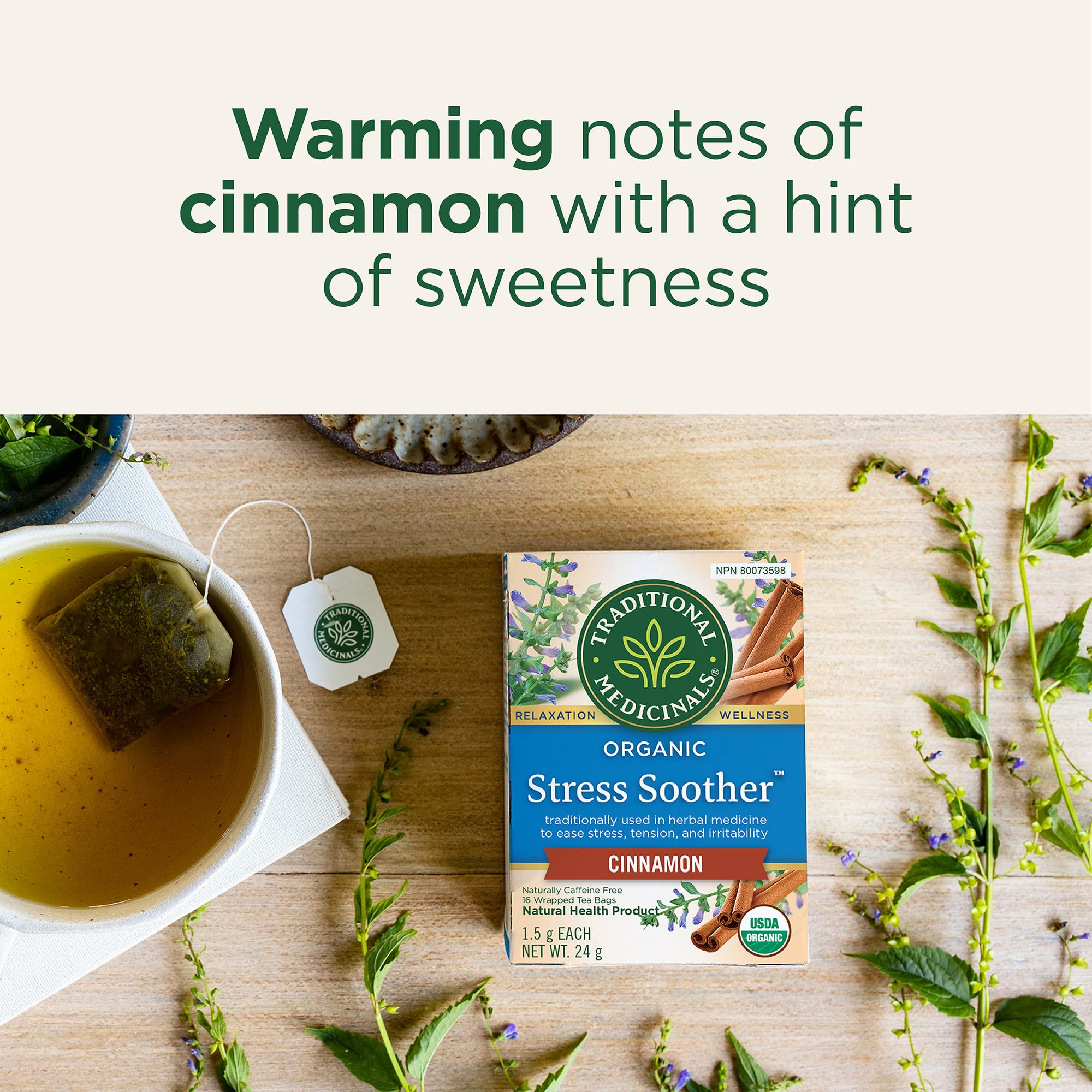 Stress Soother Cinnamon 20 Tea Bags