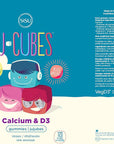 SISU U-Cubes Calcium & Vitamin D for Kids - 120 Gummies