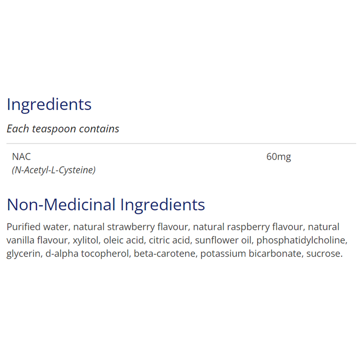 Can Prev Liposomal NAC  Strawberry 450ml