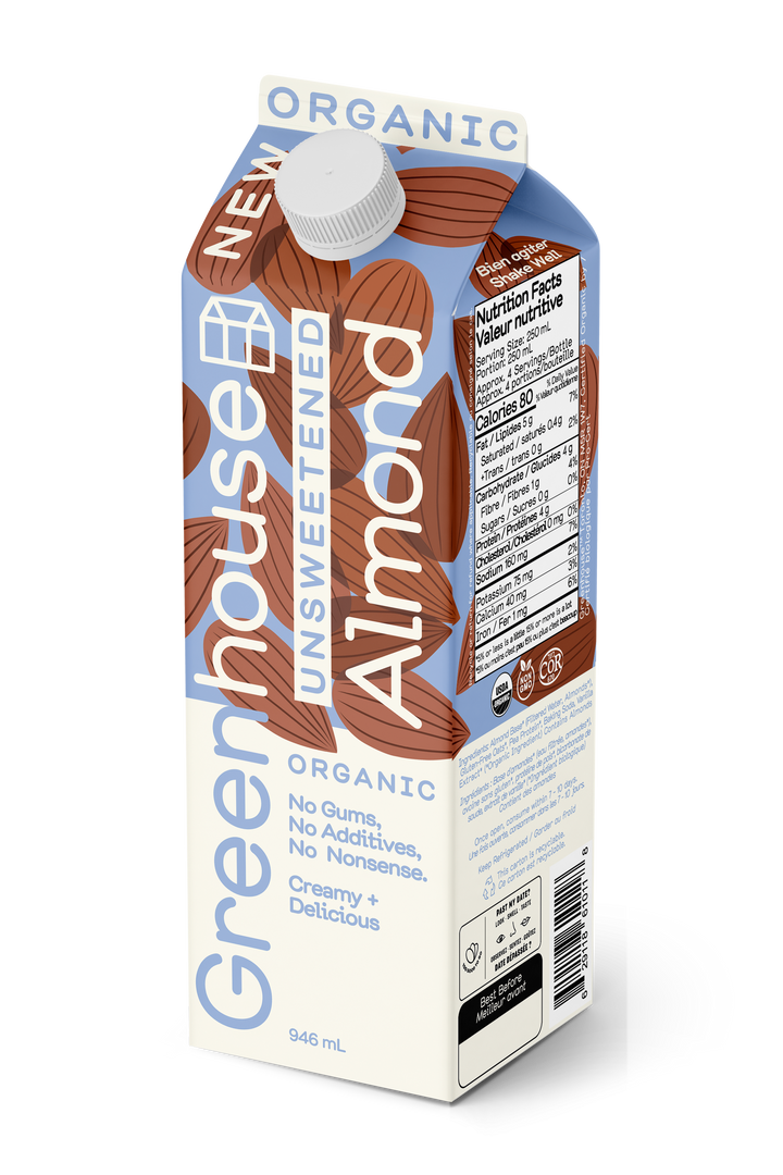 Greenhouse Almond Milk Unsweetened 946mL