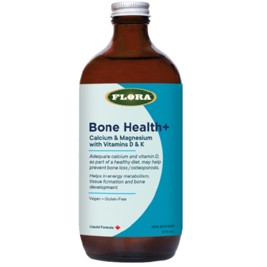 Flora Bone Health+ Calcium Magnesium Vitamin D and K 473ml
