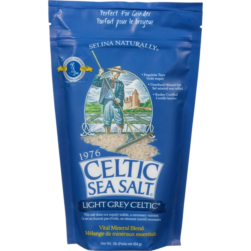 Selina Naturally Light Grey Celtic Sea Salt  454g