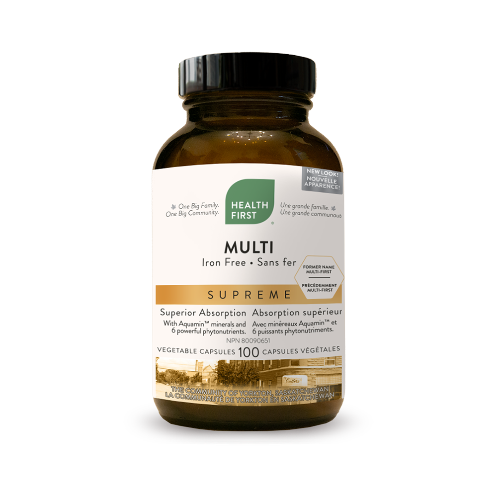 Health First Multi Iron Free Supreme - 100 capsules