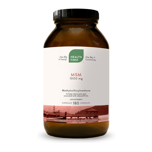 Health First MSM 1000mg 180 cap