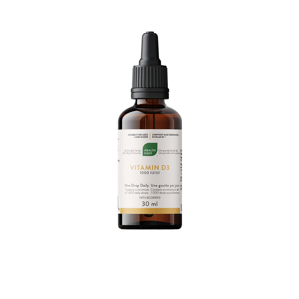 Health First Vitamin D3 1000IU 30ml