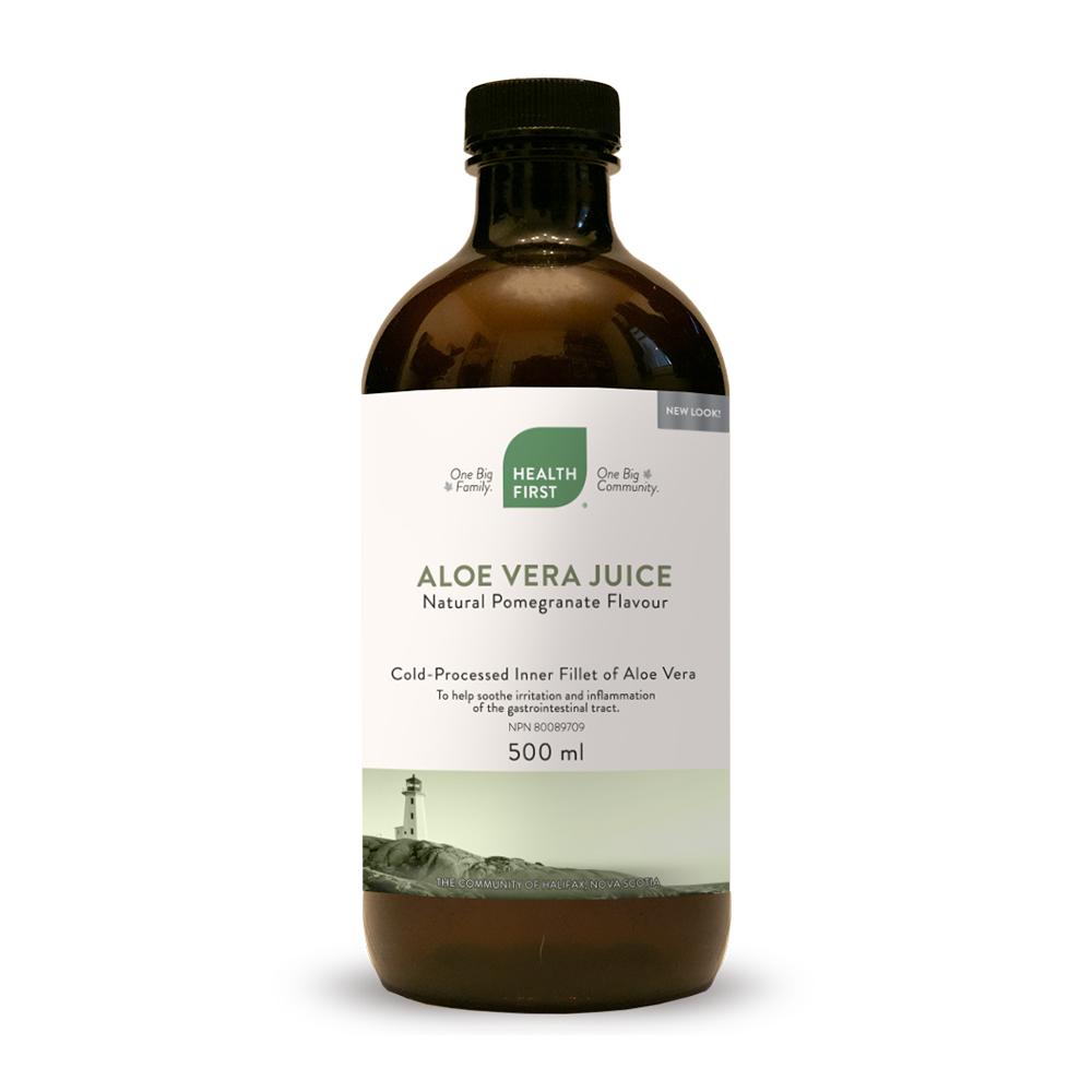 Health First Aloe Vera Juice Pomegranate 500ml