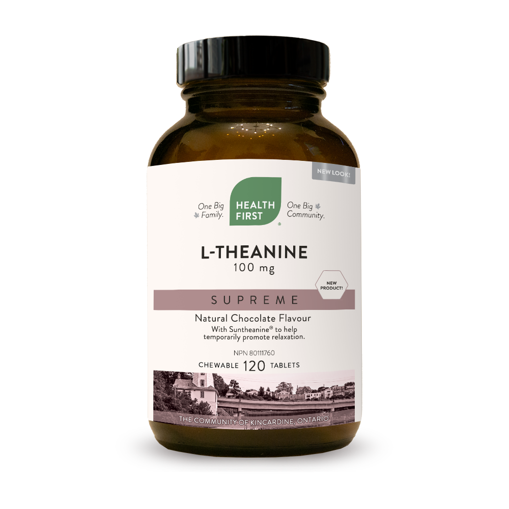 Health First L-Theanine 100mg 120 tablets