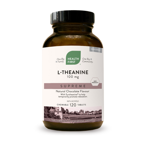 Health First L-Theanine 100mg 120 tablets
