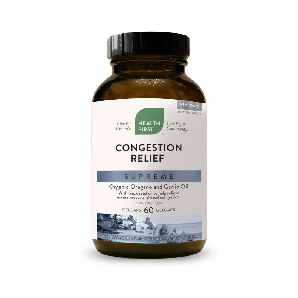Health First Congestion Relief Supreme 60 gelcaps