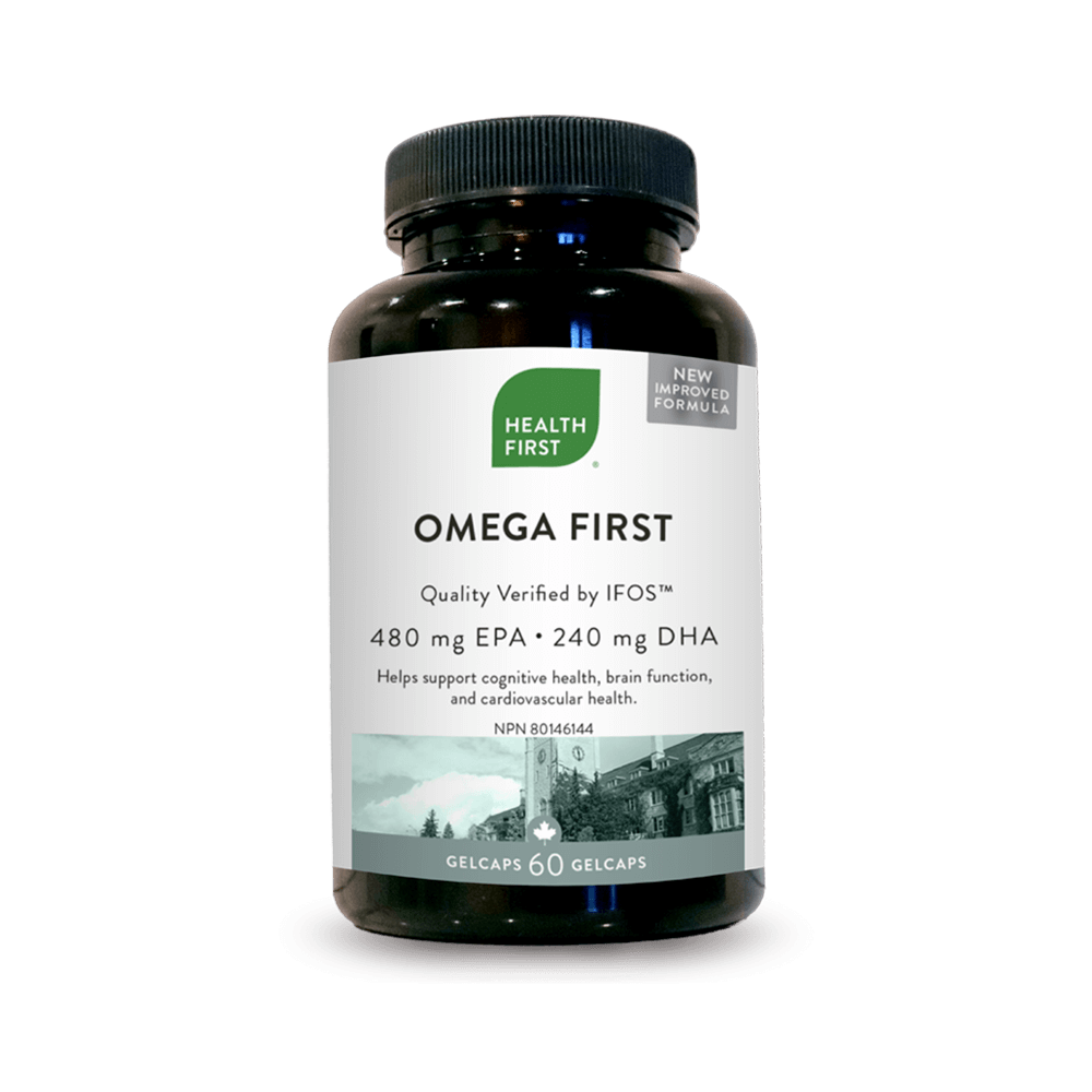 Health First Omega First 480mg EPA 240mg DHA 60 Gel Caps