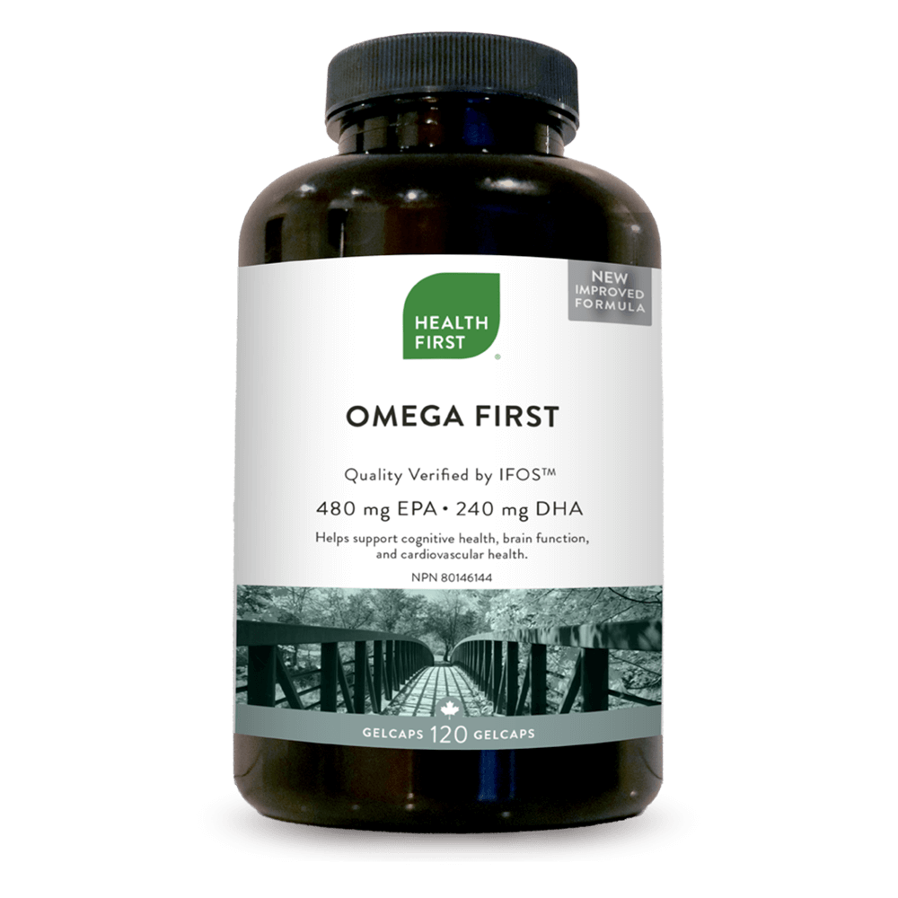 Health First Omega First 480mg EPA 240mg DHA 120 Gel Caps