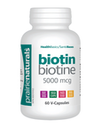 Prairie Naturals Biotin 5000 mcg 60 vcap