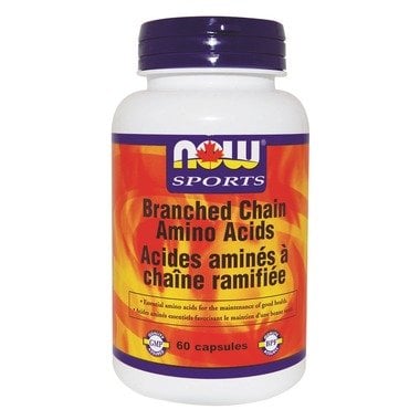 NOW Branched Chain Amino Acids 60caps