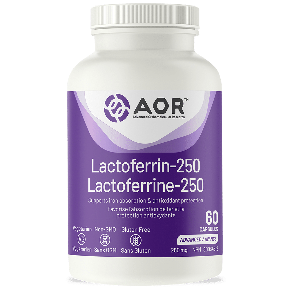 AOR Lactoferrin-250 60caps