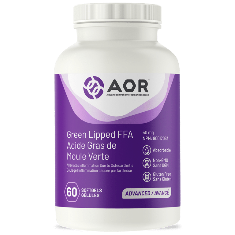 AOR Green Lipped FFA 60 softgels