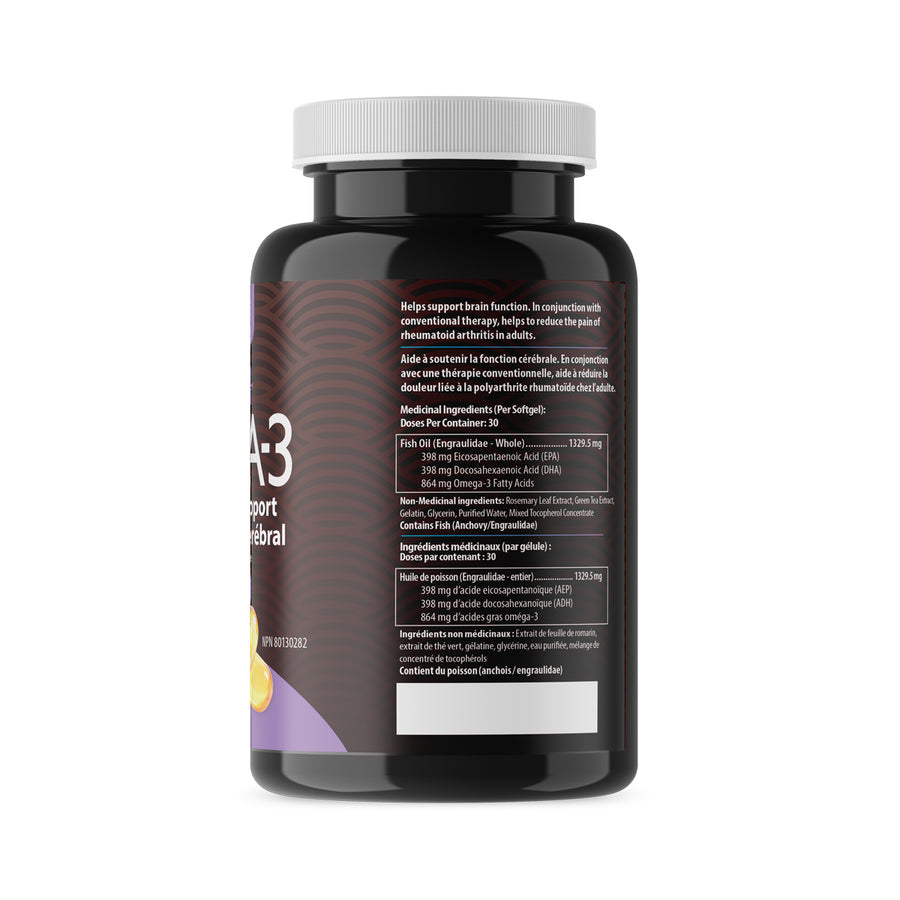 Aqua Omega Omega-3 Arthritis and Brain Support 120 softgel