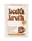 Beck's Broth - Bone Broth Powder - Salted Caramel Hot Chocolate - 25g